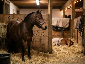 Why didn't the pony sing the lullaby?