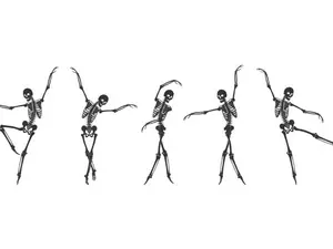 Why didn't the skeleton cross the road?