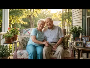 Why do grandparents look so cheerful?