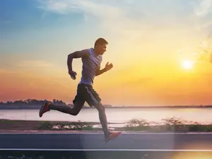 Why does someone who runs marathons make a good student?