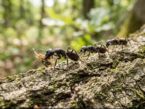 Why don't ants get sick often?