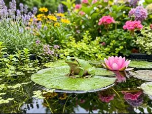 Why is the frog great at gardening?