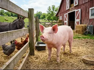 Why shouldn't you trust a pig with secrets?
