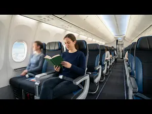 Why was the librarian removed from the flight?