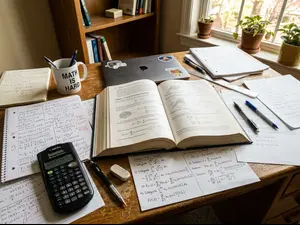 Why was the math book always so stressed out?