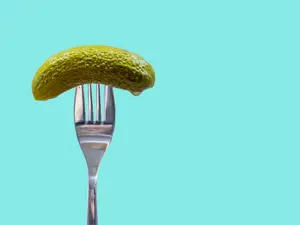 Why was the pickle self-conscious?