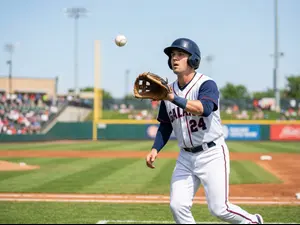 Why wouldn't the baseball player touch the ball?